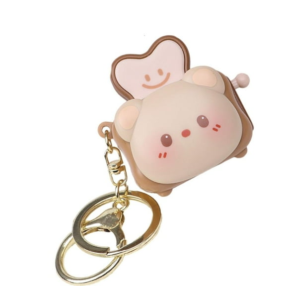 SDFGTstore Toaster Shape Key Chain Accessories Decor for Handbag Car Keychain for Womens