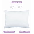 thumbnail image 2 of Almohada de Microfibra America Relax Estándar Confort Medio Hipoalergénica, 2 of 4
