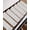 Beige, variant on Grey Striped Stair Treads for Wooden Steps Indoor Runner Rug Carpet, Minimalist Farmhouse Stripe 4 Pieces Peel and Stick Staircase Step Treads Covers Washable Throw Door Mats, 30"x8"