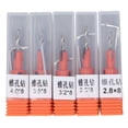 thumbnail image 2 of Countersink Drill Bit, Alloy Steel Easy To Carry 5 Set Deep Chip Groove Professional Countersink Drill Bit Set For Woodworking, 2 of 8