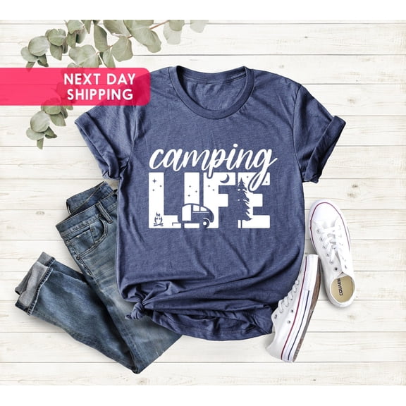 Camping Life Shirts, Camping Shirt, Camper T-shirt, Camper Shirt, Camper Gift, Camping Group, Adventure Tee,Camp Lover, Camping Family Shirt All Size S-5Xl