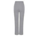 thumbnail image 4 of Guluxicc Sweatpants for Womens Casual Elastic Waist Wide Leg Sweatpants Workout Athletic Pants with Pockets, Gray, S, 4 of 7
