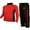 Red-Black, variant on X2 Mens Athletic Fleece Tracksuit Jogging Sweatsuit Activewear Blackcoller Char 3Xl