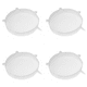 thumbnail image 1 of Tapas Silicona Elásticas Reutilizables Resistentes Al Calor Cubierta para Cuenco Envolver Alimentos (21cm), 1 of 2