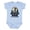 AE-Light Blue, variant on Biking Mountain Biker in Training Boys Baby Bodysuit