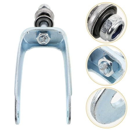 SWETRACE 1Pack Silver Steel Wheelchair Front Fork for Wheelchair Parts Replacements