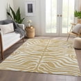 thumbnail image 6 of Addison Rugs Mayfield Premium Machine Washable Transitional Animal Print Gold Rectangle Rug, 8' x 10', 6 of 6
