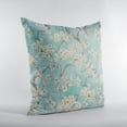 thumbnail image 3 of Plutus Spa Garden Cherry Blossoms Printed On A Linen Looking Polyester. Luxury Throw Pillow - Double sided 20" x 36" King, 3 of 5