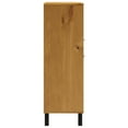 thumbnail image 6 of vidaXL Highboard with Glass Door FLAM 36.2"x15.7"x48.2" Solid Wood Pine, 6 of 11
