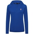 thumbnail image 2 of Women's Levelwear Royal USWNT Raven Quarter-Zip Pullover Hoodie, 2 of 3