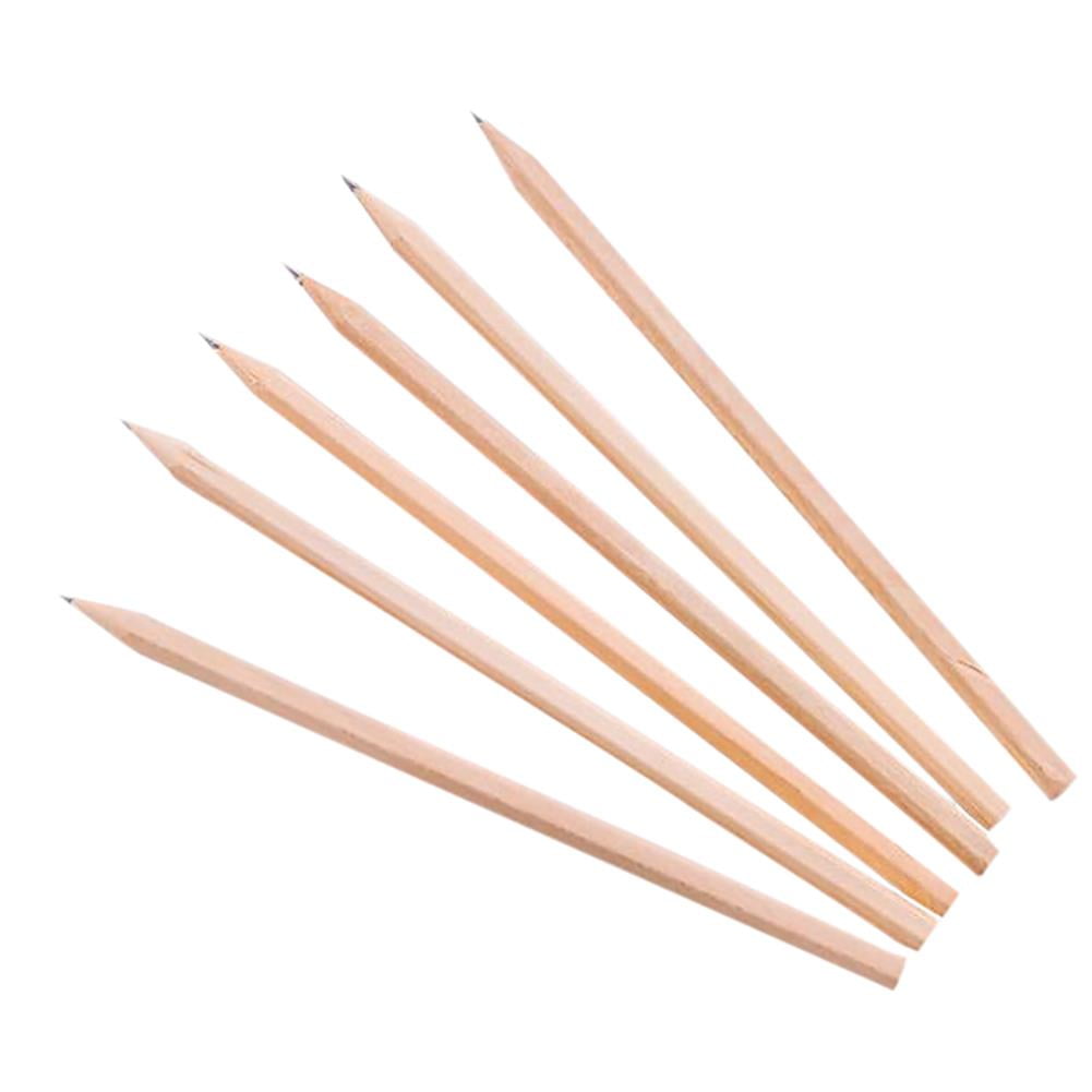 Set of 10 wooden pencils for artists for adults and children