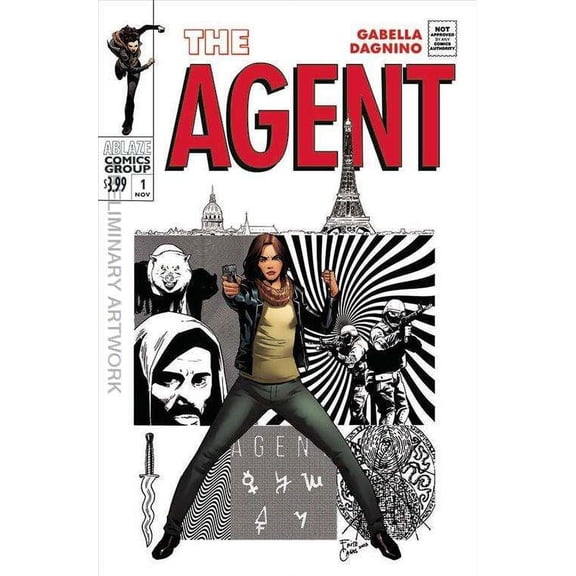 Agent, The #1D VF ; Ablaze Comic Book