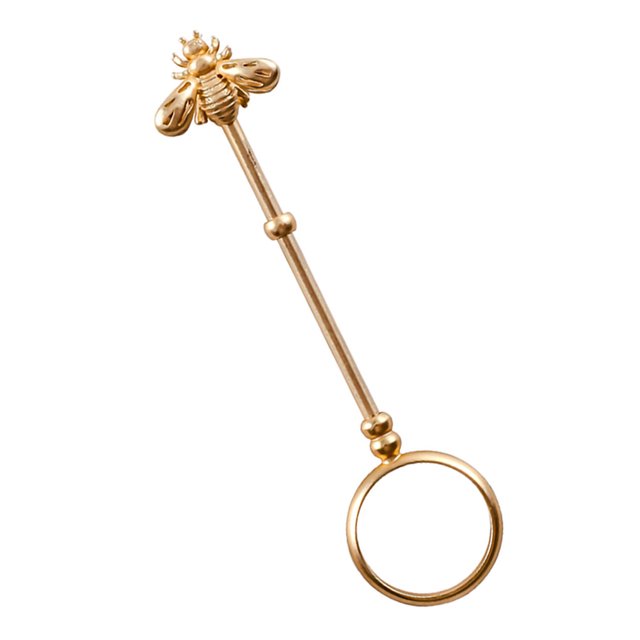 Cateissary Clip Manos Libres Soporte Ajustable Universal Latón Mano Joyero encendedores oro 17 mm Cateissary HA003789-01