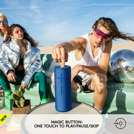 Ultimate Ears - MEGABOOM 3 Portable Wireless Bluetooth Speaker with Waterproof/Dustproof Design - Ultraviolet Purple