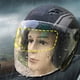 thumbnail image 1 of 2@# Universal Motorcycle Helmet Optional Clear Rainproof Film Anti Rain Clear Anti-Fog Patch Screen Motorcycle Accessories175mm X 200mm He Qiyong unisex, 1 of 1