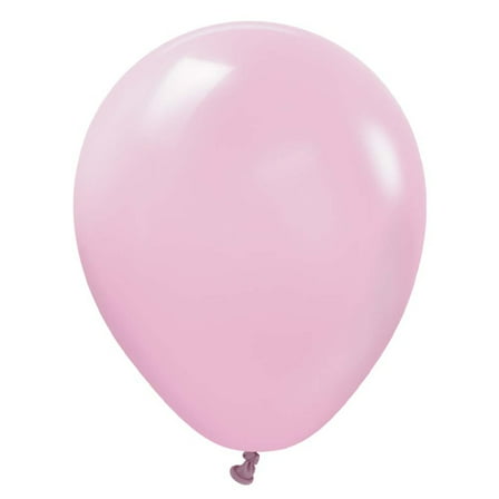 5 inch Kalisan Standard Candy Pink Latex Balloons (100 Pack) - Party Supplies Decorations