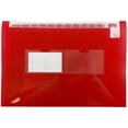 thumbnail image 3 of JAM Paper 13 Pocket Expanding File, Red, 24/Pack, Letter Size, 9 x 13, 3 of 3