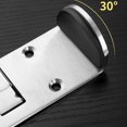thumbnail image 4 of Limiteur de Porte en Acier Inoxydable 10ML Type Sol Adapté à la Fermeture Automatique Externe pour Usage Résidentiel et Commercial Alarme Butée de Porte Montage au Sol Butée de Porte Porte de Garage Roulette Décorative, 4 of 4