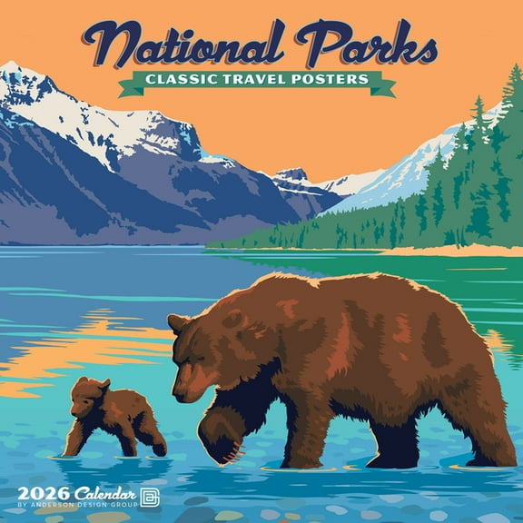 National Parks (Adg) 2026 Mini Wall Calendar, (Paperback)