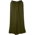 thumbnail image 6 of Womens Summer Loose Beach Yoga Pants Lacing Elastic Waist Wide Leg Palazzo Trousers Baggy Lounge Athletic Pants with Pockets, 6 of 7