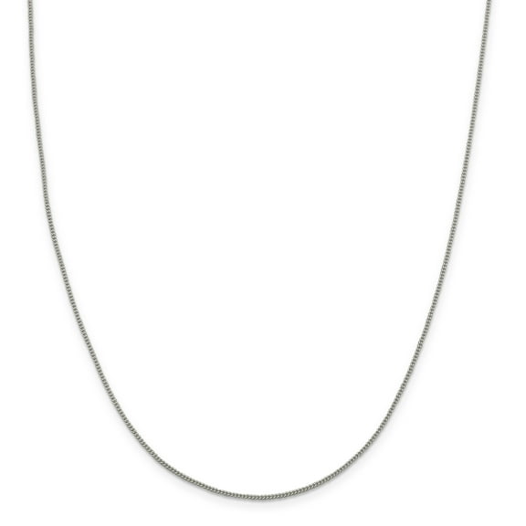 Primal Silver Sterling Silver 1.15mm Open Curb Chain