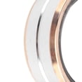 thumbnail image 3 of Fitness Tracker Smart Ring, Stainless Steel, IP68 Waterproof, with Real-Time Tracking, Step Counter and App, Silver and Gold, Inner Diameter 17.3mm, 3 of 4