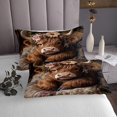 thumbnail image 3 of Erosebridal Rustic Highland Bull Coverlet Set King,Farmhouse Bedding Set,3-Piece, 3 of 5