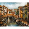 thumbnail image 2 of Holsinger, Joel 17x15 Black Ornate Wood Framed with Double Matting Museum Art Print Titled - Vista de Venecia, 2 of 4