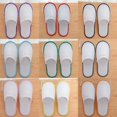 thumbnail image 4 of 10Pairs Spa Hotel Guest Soft Slippers Closed Toe Disposable Travel Slipper, 4 of 11