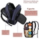 thumbnail image 4 of Mochila para laptop con puerto de carga USB, elegante mochila de viaje MATEIN Para Laptop 15.6 Pulg Puerto Carga Usb -azul, 4 of 4