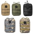 thumbnail image 2 of Bolsa táctica para botiquín de primeros auxilios médico, almacenamiento seguro, kit de emergencia de supervivencia, bolsa táctica para fanáticos del ejército, 2 of 6