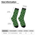 thumbnail image 2 of Wukai Christmas (2) Print Contrast Color Mid-tube Socks, 3D Printing Design Adult Socks, High Elastic Breathable Sports Socks, Suitable for Daily,Unisex, 2 of 6