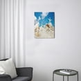 thumbnail image 3 of Breathtaking 12x16in Bathroom Wall Art Ocean Sea Canvas Pictures, Vintage Poster, Beach-Themed Decor, Modern Nautical Painting, Coastal Room Accessories., 3 of 7