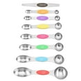 thumbnail image 1 of Vaidha Magnetic Measuring Spoons Set Double-headed Kitchen Spoon Stackable Teaspoon For Measuring Dry&Liquid Ingredients, 1 of 1