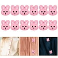 thumbnail image 2 of Masteelf 4 Pieces Buttons for Babies Knob Rabbit Buttons Child Baby 1.70X1.50X1.00CM Pink, 2 of 8