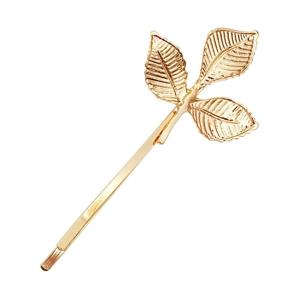 Pinzas para el cabello para mujeres, pinzas para peinar, pinzas para el cabello para niñas, pinzas personalizadas con diseño de hojas, pinzas punk, lindas pinzas con garras, accesorios para el cabello