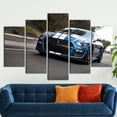 thumbnail image 5 of Lover Gift Canvas Art, Blue Car Canvas Art, Car Design Canvas Art, Car Photo Canvas Art, Car Art, Car Poster, Garage Art, Canvas Wall Decor - Black Framed, 5 of 9
