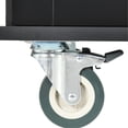 thumbnail image 4 of Drop - Leaf for Space - Saving / Rolling Kitchen Island with Locking Wheels & Towel Rack, 4 of 6