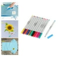 thumbnail image 3 of 12 Assorted Colors Pen Set Water Professional Vibrant for Rock Scrapbook T 1.0mm, 3 of 8