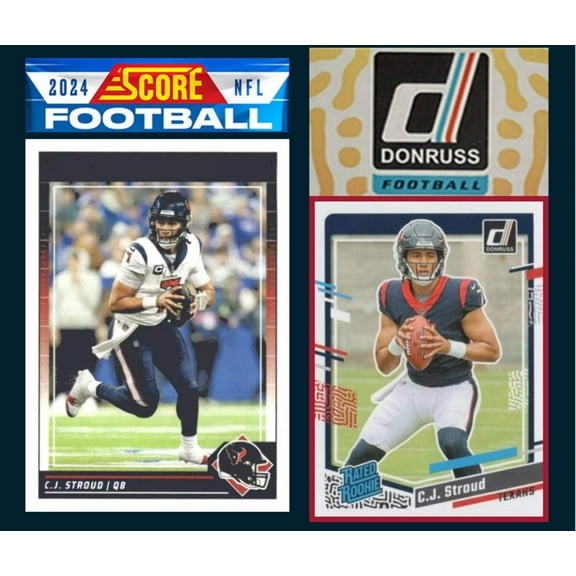 2024 SCORE Texans Team Set 109 CJ Stroud   2023 Donruss