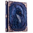 thumbnail image 1 of Journal LZLightactor hecho a mano con diseño de dragón volador en relieve, tamaño A5, azul, 1 of 6