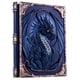 thumbnail image 1 of Journal LZLightactor hecho a mano con diseño de dragón volador en relieve, tamaño A5, azul, 1 of 6