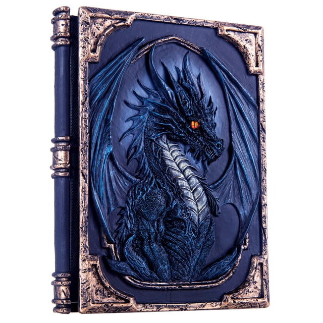 Journal LZLightactor hecho a mano con diseño de dragón volador en relieve, tamaño A5, rojo