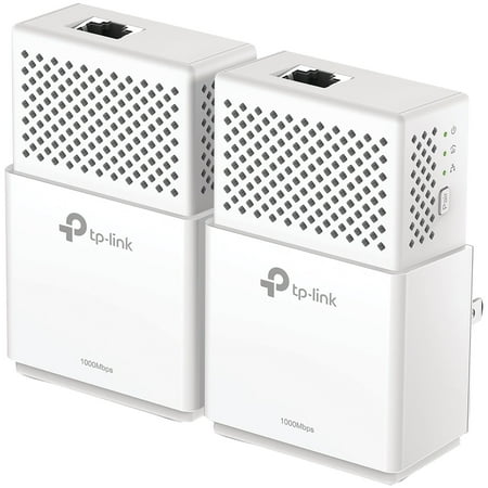 Tp-Link TL-PA7010P KIT AV1000 Gigabit Pass-through Powerline Starter Kit