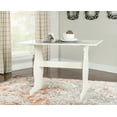 thumbnail image 2 of Linon Sasha Wood Corner Dining Breakfast Nook with Table, Cushions, Seats 5-6, White Wood with Charcoal Cushions, 2 of 20