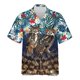 thumbnail image 3 of Camisa hawaiana con estampado 3D de búho misterioso para hombre, blusa con estampado de animales salvajes, camisetas Aloha unisex de verano, camisetas con solapa y mangas cortas, 3 of 5