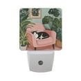 thumbnail image 6 of Yayeee LED Night Light for The Home Plug in With Light Sensors 2 Pack, Pink Sleeping Cat, 6 of 6