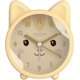 thumbnail image 1 of KAIYANG Reloj despertador para niños con bonito diseño de gato, silencioso, de cuarzo, para escritorio, mesita de noche, para niños, COLOR 5, 1 of 4