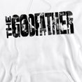 thumbnail image 2 of Godfather Newspaper Godfather Logo Adult Pull-Over Hoodie, White, X-Large, 2 of 4