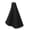 Black with Yellow Stitching, variant on Universal Manual Shift Knob Dust Cover Premium Suede Leather Car Interior Shifter Lever Boot Gaiter with Red Stitching 9.8 inches / 25 cm for Most Vehicles